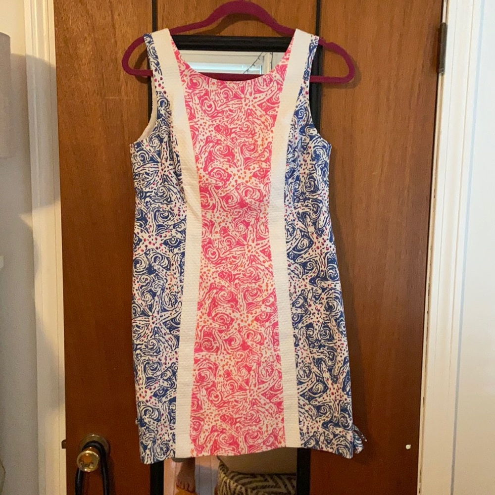 Lilly Pulitzer Starfish Print Shift Dress